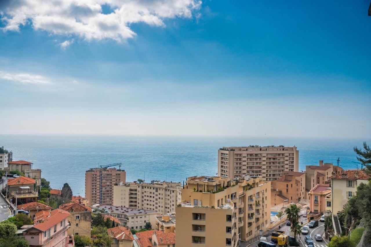 Baie De Monaco - Terrasse Vue Mer - Parking - Af Beausoleil Exteriör bild